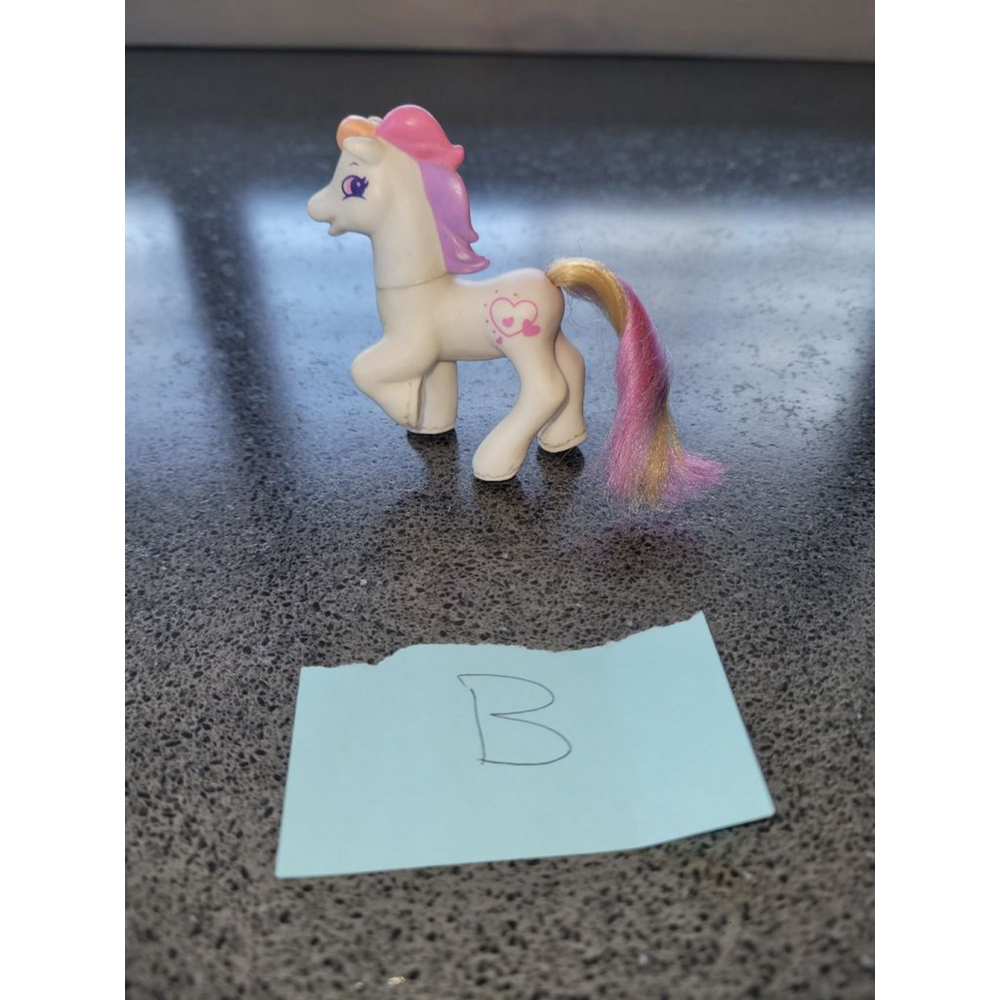 My Little Pony G2 Light Heart 1998 McDonalds Happy Meal Figure GUC B